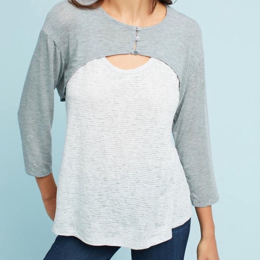 NEW Akemi + Kin Tank top with Cropped Cardigan